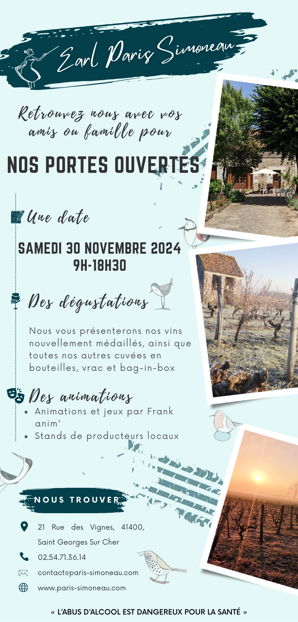 Portes ouvertes Novembre 2.24